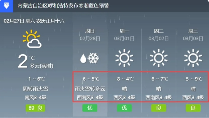 内蒙古未来三天大暴雪（内蒙古最近大雪）