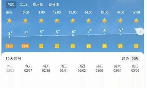 舒兰天气预报（北京天气预报）